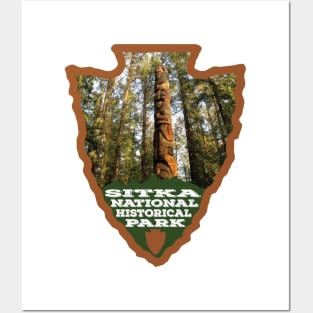 Sitka National Historical Park arrowhead Posters and Art